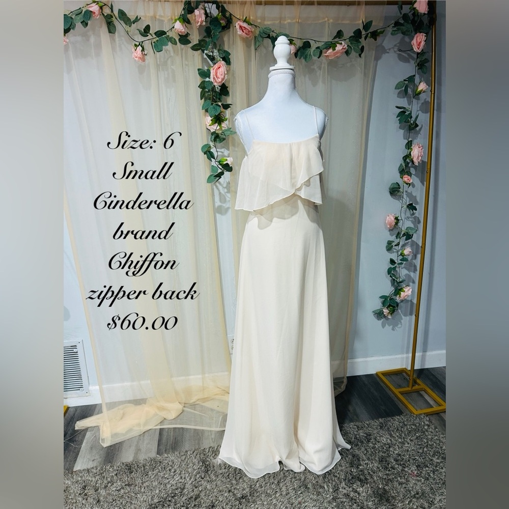 Cinderella Cream Maxi Dress